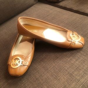 Michael Kors leather moccasins